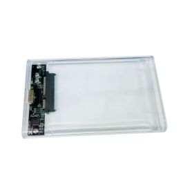 Boitier Pour Disque Dur Externe 2.5'' HDD USB 3.0 transparent