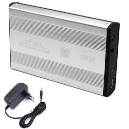 Boitier Pour Disque Dur Externe 3.5" PC USB 3.0 En Métal
