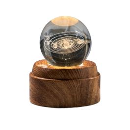 Boule Moderne Décorative 3D en Forme Cristal