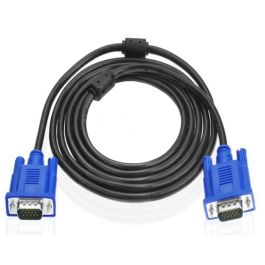 blindé VGA mâle vers VGA mâle 3 Mètres