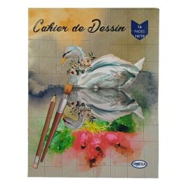 Cahier de dessin OMEGA 16 Pages 24 x 32 cm