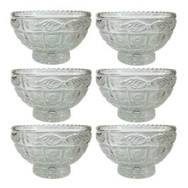 Coffret de 6 Bols à Fruits En Verre CITY GLASS Czech 43 cl