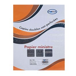 Copies Double papier Ministre OMEGA 400 Pages 21X29.7cm 60G
