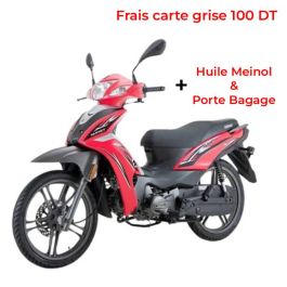Cyclomoteur ZIMOTA TARGET 124 cc Bordeaux