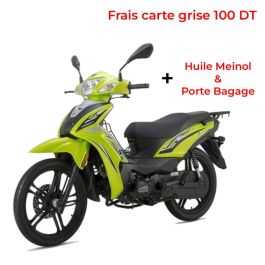 Cyclomoteur ZIMOTA TARGET 124 cc Pistache