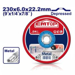 Disque Tronçonner EMTOP 230 x 6 mm EACD602301