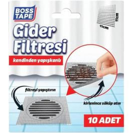 Hugo Boss Filtre de Canalisation TAPE Autoadhésif 10 Pièces 110 x 110 mm