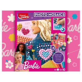 créatif mosaïque en mousse MAPED pour enfants Barbie