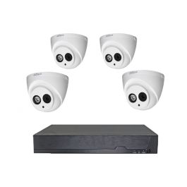 DVR AHD 4 canaux + 4 Caméras Dahua Internes 1MP
