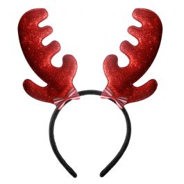 Serre tête Pour Noël Marron & Doré