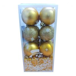 Boule de Décoration XL de Noël Doré