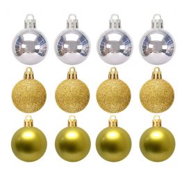 Coffret De Boules de Décoration Petit Model Pour Sapin