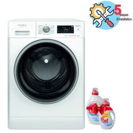 Whirlpool Lave linge Frontal FFWB8248WBS-VNA 8kg + Det 2.5L + 1L