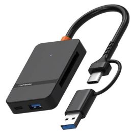 Lecteur De Carte Mémoire Multifonction 8 en 1 Type C + USB