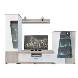 Meuble TV Living SOTUFAB Nevada Chêne Brut &