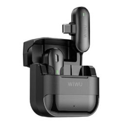 Microphone sans fil WiWU WI-WM001-BK Type-C pour Smartphone
