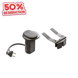 Module de Bureau Encastré LEGRAND 2P+T USB