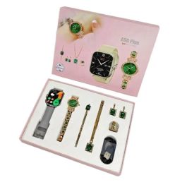 Montre Connectée SMARTBARRY A56 Plus + 5 Bijoux