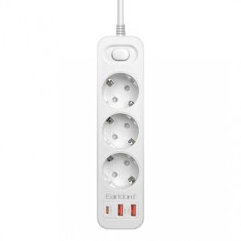 Multiprise EARLDOM ES-SC13 3 Prises + 2 USB + 1 USB-C