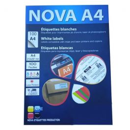Blanches NOVA 105x29mm A4