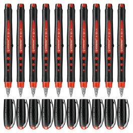 Calvin Klein de 10 Stylos Roller STABILO bl@ Fine 0.5 mm Rouge