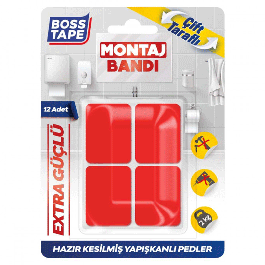 Hugo Boss de 12 Rubans de montage TAPE double face en acrylique 25x30mm