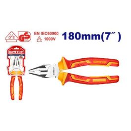 PINCE UNIVERSELLE EMTOP ISOLÉE 7" 180MM EPLRC0731