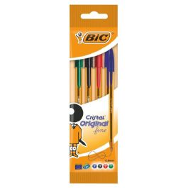 Pochette De 4 Stylos BIC à Bille Assortis 601231