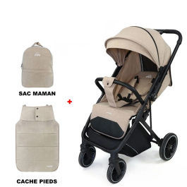 Poussette Bébé Pliable PRIMA Quotidiano PST018 Beige