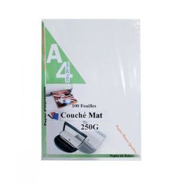 Rame page de garde A4 couche mat 100 Feuilles