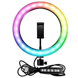 Ring light Professionnel RL-MJ-26 RGB 26 CM
