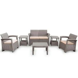 Salon de jardin SOFPINCE Syphax 4 places