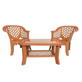 Salon de jardin SOFPINCE Marrakech 2 places Taupe