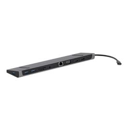 Station d’accueil TNB DSMST12 triple ecran 11 en 1 Aluminium