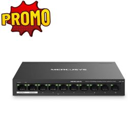 Mercusys Switch de bureau MS110P 10 Ports 100 MBPS 8 PORTS POE+ BUDGET POE 65W