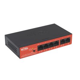 Switch Witek WI-PS205H V2 4 ports PoE 10 100Mbps + 2 ports Uplink