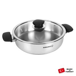 Faitout KORKMAZ KAPPA 24 x 6.5 CM Inox