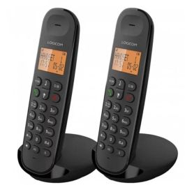 Logicom Téléphone Sans Fil DECT Duo ILOA 250