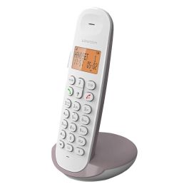 Logicom Téléphone Sans Fil DECT Iloa 150 Solo Taupe