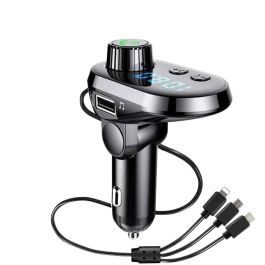 Transmetteur MP3 Bluetooth Q15 Multifonction Pour Voiture