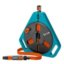 TUYAU PLAT TEXTILE CLASSIC 15MM EN BOÎTIER-ENROULEUR GARDENA