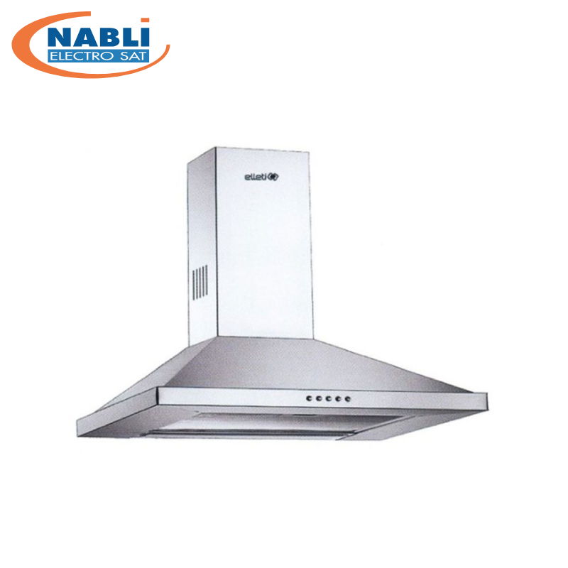 ASPIRANTE ELLETI 90cm INOX EN VERRE HOT-14330