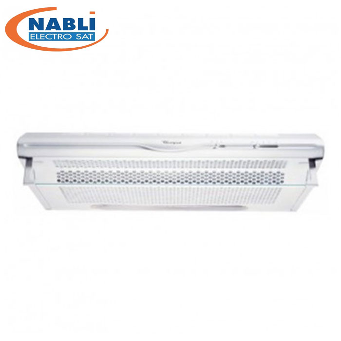 ASPIRANTE WHIRPOOL BLANCHE 60 CM 1 MOTEUR AKR 420 WH