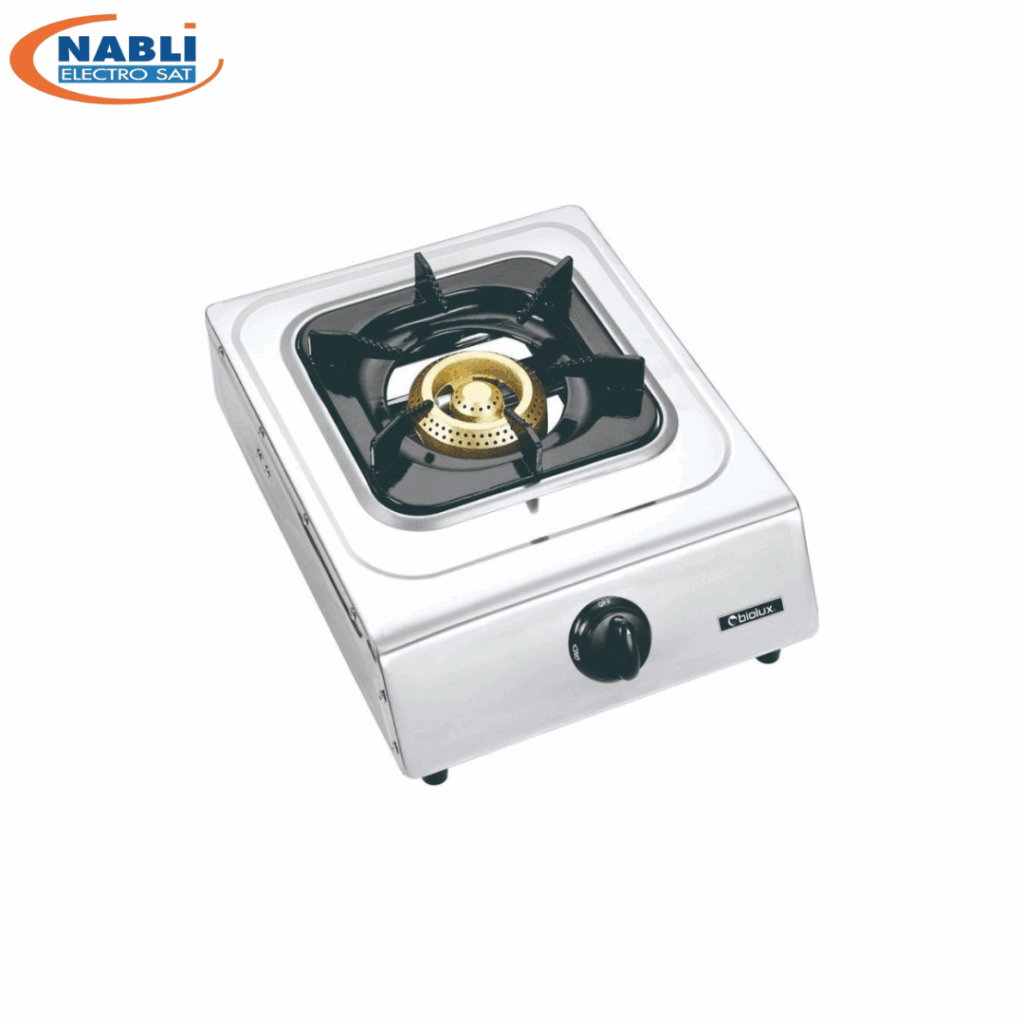 Biolux RECHAUD PLAT 1 FEU INOX M.4030X 1 AL
