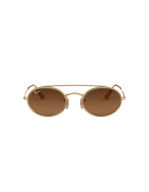 Lunettes de soleil Ray-Ban Oval Double Bridge RB3847N 912443