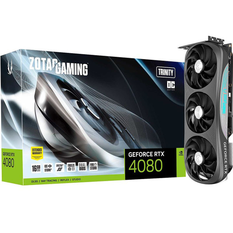 Zotac Graphique Zotac GeForce RTX 4080 Trinity GDDR6X