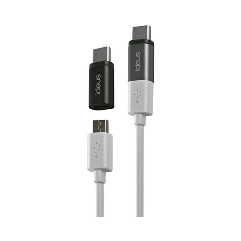 ideus Adaptateur Ideus Micro USB Type C Cable Type C Vers Micro USB