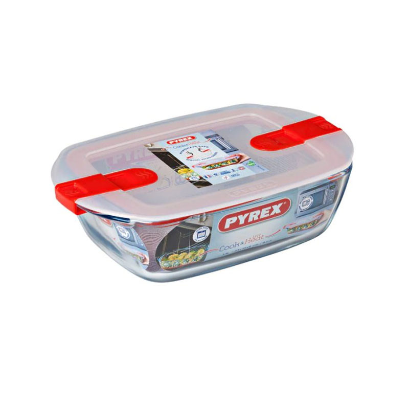 PYREX Boîte Rectangulaire Cook & Heat 23 x 15 Cm