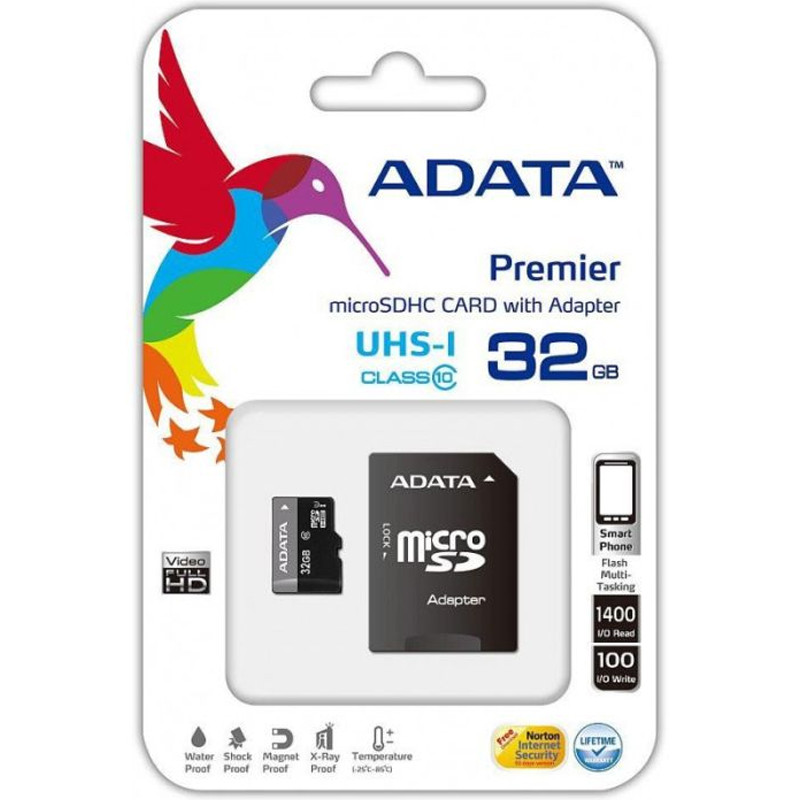 Adata Mémoire Adata Micro Class 10