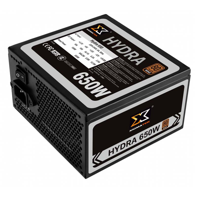 XIGMATEK D'Alimentation Xigmatek Hydra 80 Plus Bronze EN44184 650W